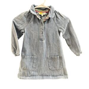 Mini Boden Denim Dress, VGUC, Sz 4-5Y (110cm) (4B)